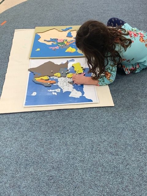 Working on the continent of Europe.